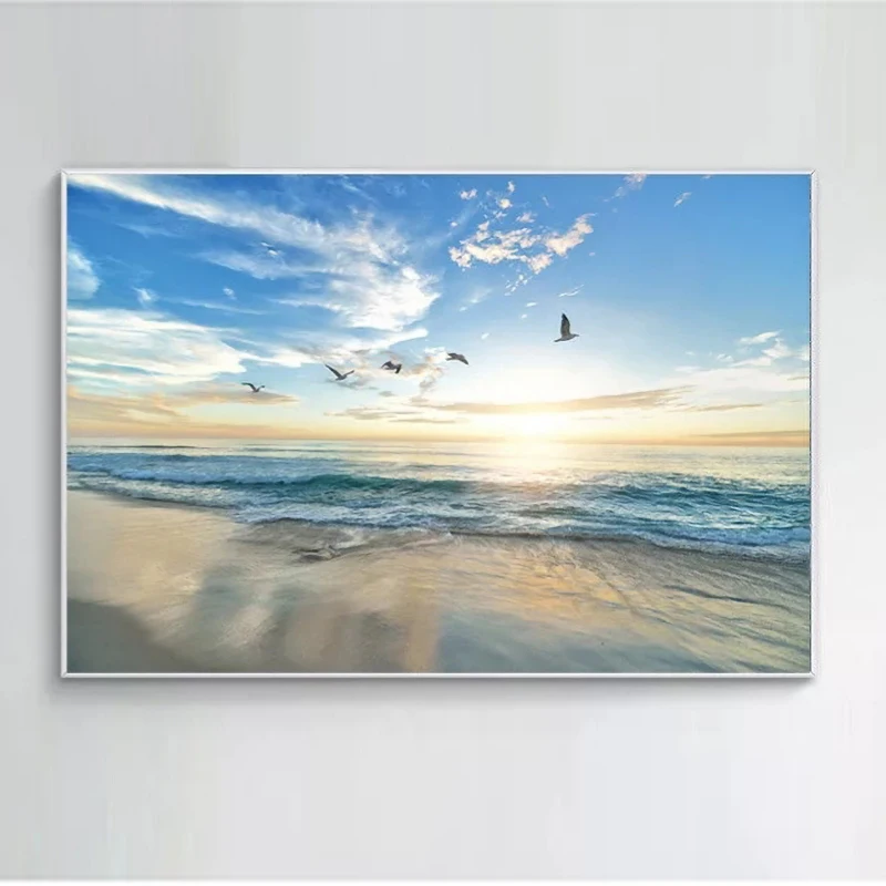 Huge HD Prints Canvas Living Room Wall Art Pictures Beach Sea Waves Sunset Paintings Home Decor Framework Living Room Poster
Huge HD Prints Canvas Living Room Wall Art Pictures Beach Sea Waves Sunset Paintings Home Decor Framework Living Room Poster