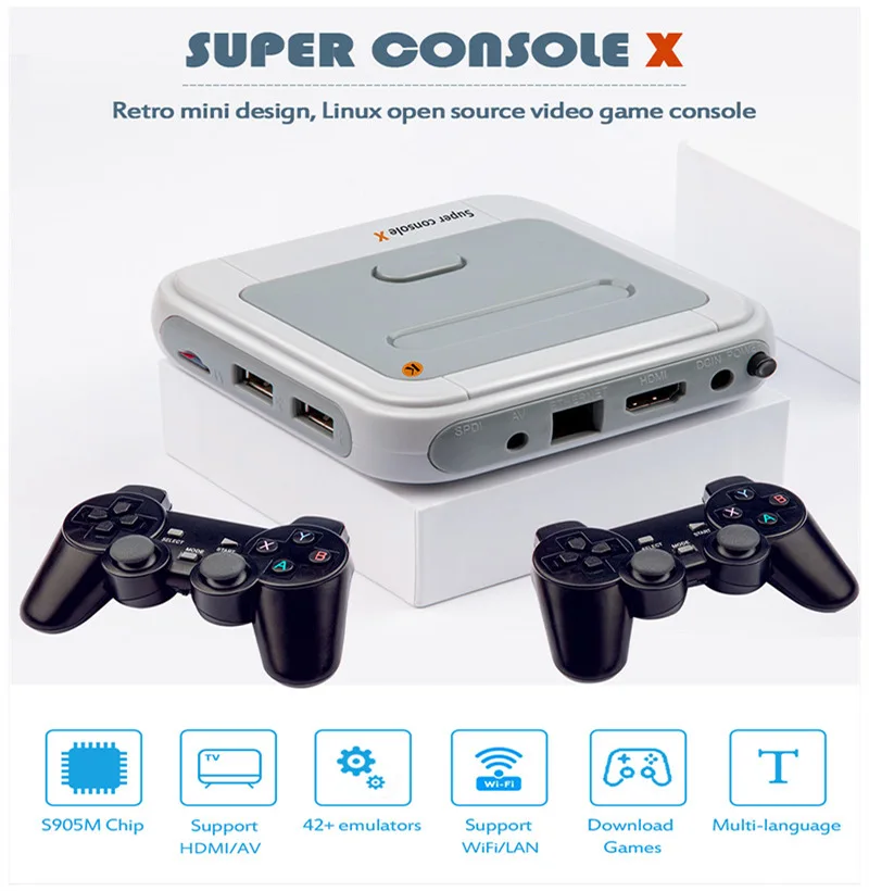 R8 Wireless Handheld Super Console Pro PSP/PS1/N64 DC Retroid Video Game Player With HDMI 4K Output
R8 Wireless Handheld Super Console Pro PSP/PS1/N64 DC Retroid Video Game Player With HDMI 4K Output