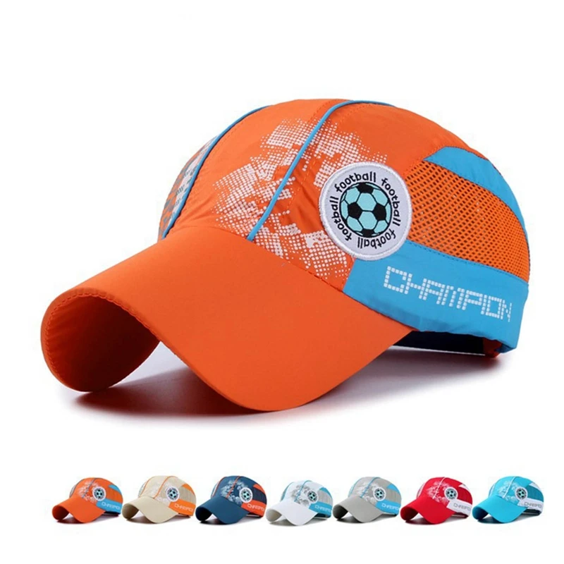 

Summer Children's Baseball Cap Quick Dry Mesh Cap Boys Girls Baseball Caps For Child Breathable Adjustable Sun Hat