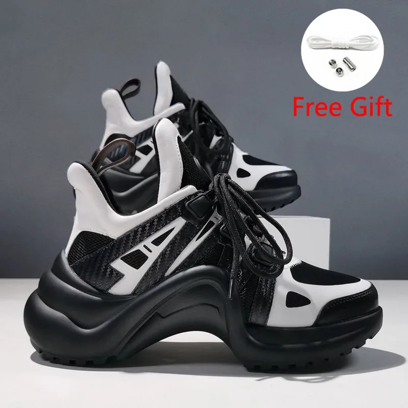 Trend 2022 New Thick Sole Heightening Casual Sports Running Black Daddy Shoes Schoolgirls Shoes
Trend 2022 New Thick Sole Heightening Casual Sports Running Black Daddy Shoes Schoolgirls Shoes