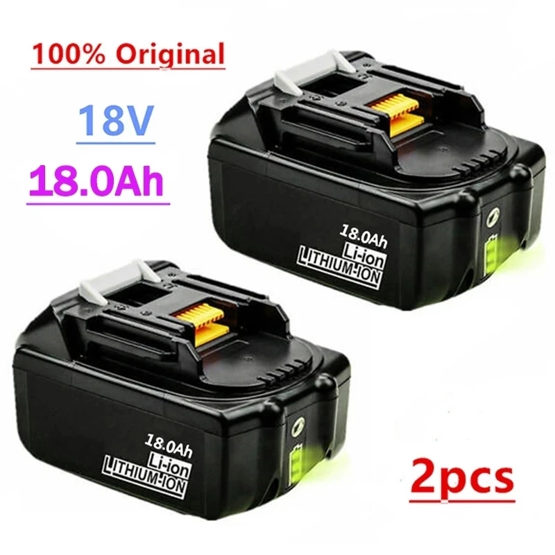 New BL1860 For Makita 18V 18000mAh 18.0Ah Rechargeable Power Tools Battery with LED Li-ion Replacement BL1860B BL1860 BL1850
New BL1860 For Makita 18V 18000mAh 18.0Ah Rechargeable Power Tools Battery with LED Li-ion Replacement BL1860B BL1860 BL1850