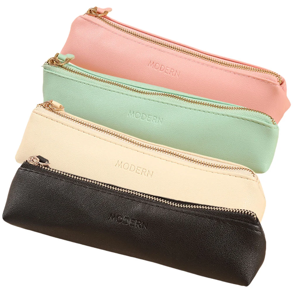 4 Pcs Mini Case Pouch Girls Make Brush Pouches Reusable Stationery Ruler Cases Student
4 Pcs Mini Case Pouch Girls Make Brush Pouches Reusable Stationery Ruler Cases Student