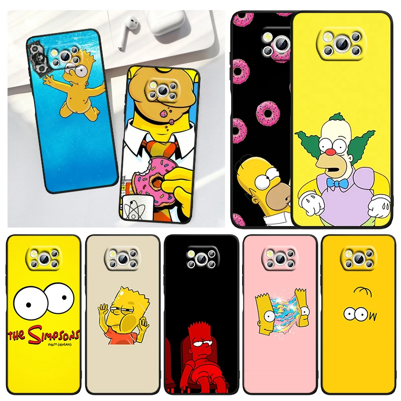 Disney Cute The Simpsons For Xiaomi Civi Mi Poco X3 NFC F3 GT M4 M3 M2 X2 F2 Pro C3 F1 Silicone Shell Capa Black Phone Case
Disney Cute The Simpsons For Xiaomi Civi Mi Poco X3 NFC F3 GT M4 M3 M2 X2 F2 Pro C3 F1 Silicone Shell Capa Black Phone Case