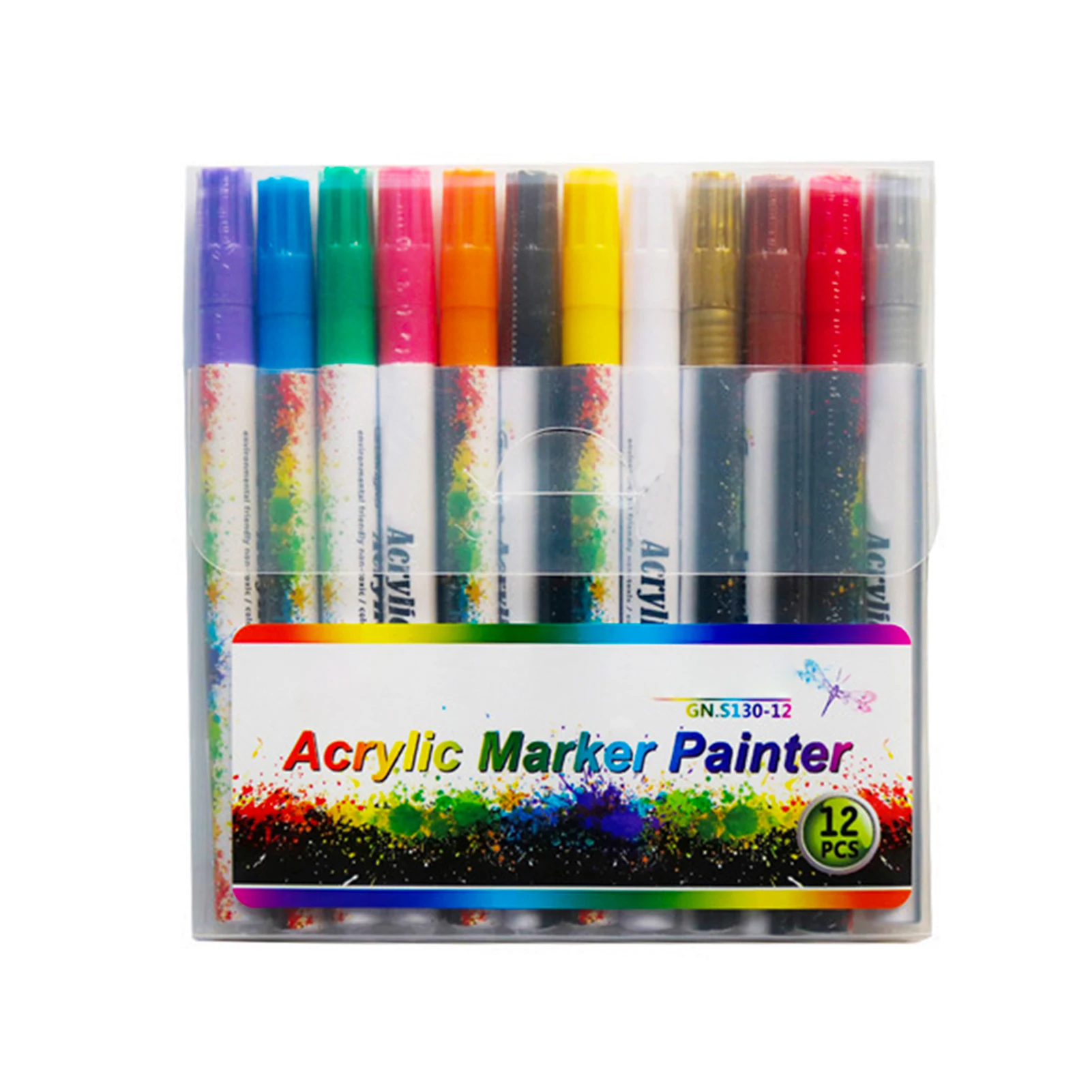 Permanent Wood Glass For Rock Painting Fine Tip Acrylic Paint Pens Card Making Porcelain Quick Dry Scrapbook Adults Kids Pebbles
Permanent Wood Glass For Rock Painting Fine Tip Acrylic Paint Pens Card Making Porcelain Quick Dry Scrapbook Adults Kids Pebbles