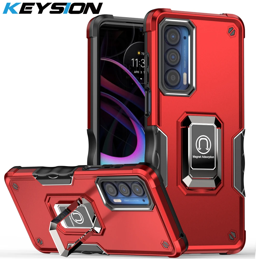 Ударопрочный армированный чехол KEYSION для Motorola Edge 2021 Edge X30 Pro 20 Lite, кольцевая подставка, задняя крышка телефона для Motorola edge + 2022
Ударопрочный армированный чехол KEYSION для Motorola Edge 2021 Edge X30 Pro 20 Lite, кольцевая подставка, задняя крышка телефона для Motorola edge + 2022