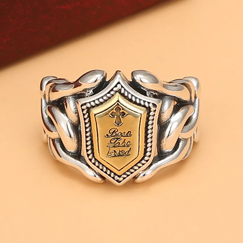 Vintage Ancient Greek Mythology Shield of Tussauds Cross Metal Open Rings for Men Personality Domineering Street Party Jewelry
Vintage Ancient Greek Mythology Shield of Tussauds Cross Metal Open Rings for Men Personality Domineering Street Party Jewelry