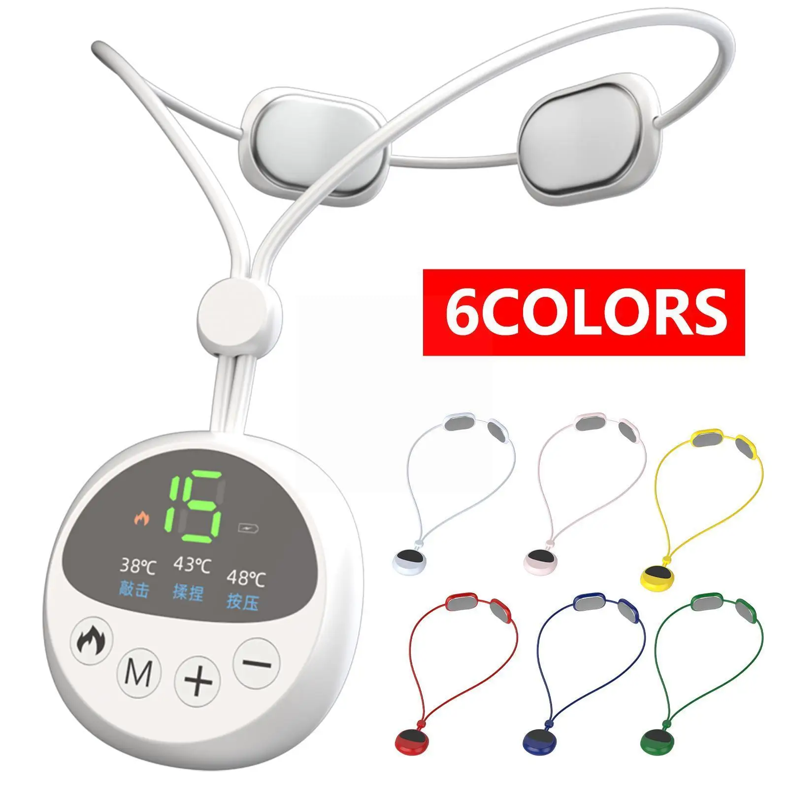 EMS Pulse Neck Massager Pendant Micro Current Pulse 15 Levels Massage For Neck Arm Leg Shoulder Massager Relaxation Pain Re Y3G5
EMS Pulse Neck Massager Pendant Micro Current Pulse 15 Levels Massage For Neck Arm Leg Shoulder Massager Relaxation Pain Re Y3G5
