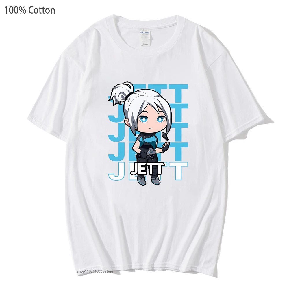 Jett Graphic Tshirt Valorant Clothes Cartoon Streetwear Men Harajuku T-Shirts Loose Tracksuit Euro Size Women Anime Black Tees
Jett Graphic Tshirt Valorant Clothes Cartoon Streetwear Men Harajuku T-Shirts Loose Tracksuit Euro Size Women Anime Black Tees