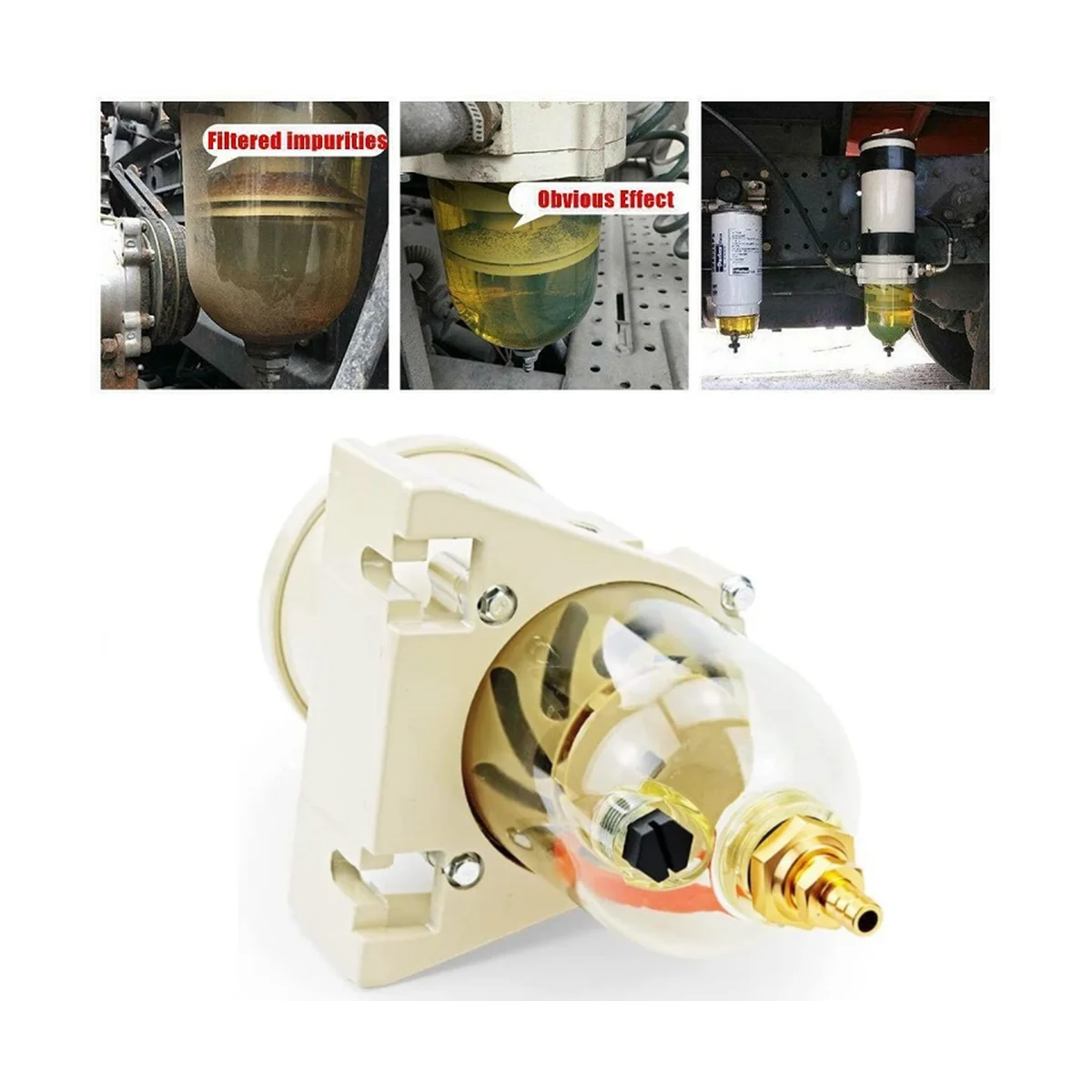 500FG 500FH Marine Engine Fuel Racor Filter Elements Car Boat Truck Oil Water Separator Filter with 12V Heating Rod
500FG 500FH Marine Engine Fuel Racor Filter Elements Car Boat Truck Oil Water Separator Filter with 12V Heating Rod