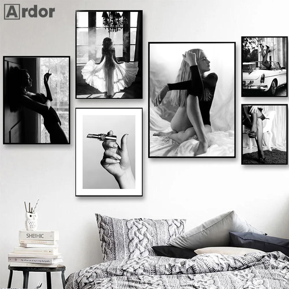 Настенная картина с сексуальным плечом, черно-белый модный постер, Картина на холсте для курительной девочки, современные домашние настенн...
Настенная картина с сексуальным плечом, черно-белый модный постер, Картина на холсте для курительной девочки, современные домашние настенн...