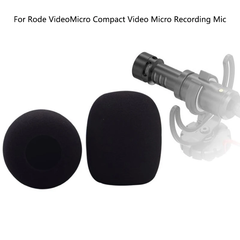 Microphone Windscreen Windshield Sponge Foam For Rode VideoMicro Compact Video Micro Recording Mic
Microphone Windscreen Windshield Sponge Foam For Rode VideoMicro Compact Video Micro Recording Mic