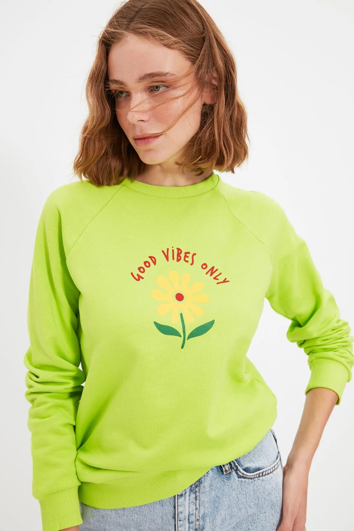 Women's Sweatshirt Green 100% Organic Cotton Printed Basic Knitted Thin Hoodies Fashion All Season New Pullovers Fleece
Women's Sweatshirt Green 100% Organic Cotton Printed Basic Knitted Thin Hoodies Fashion All Season New Pullovers Fleece