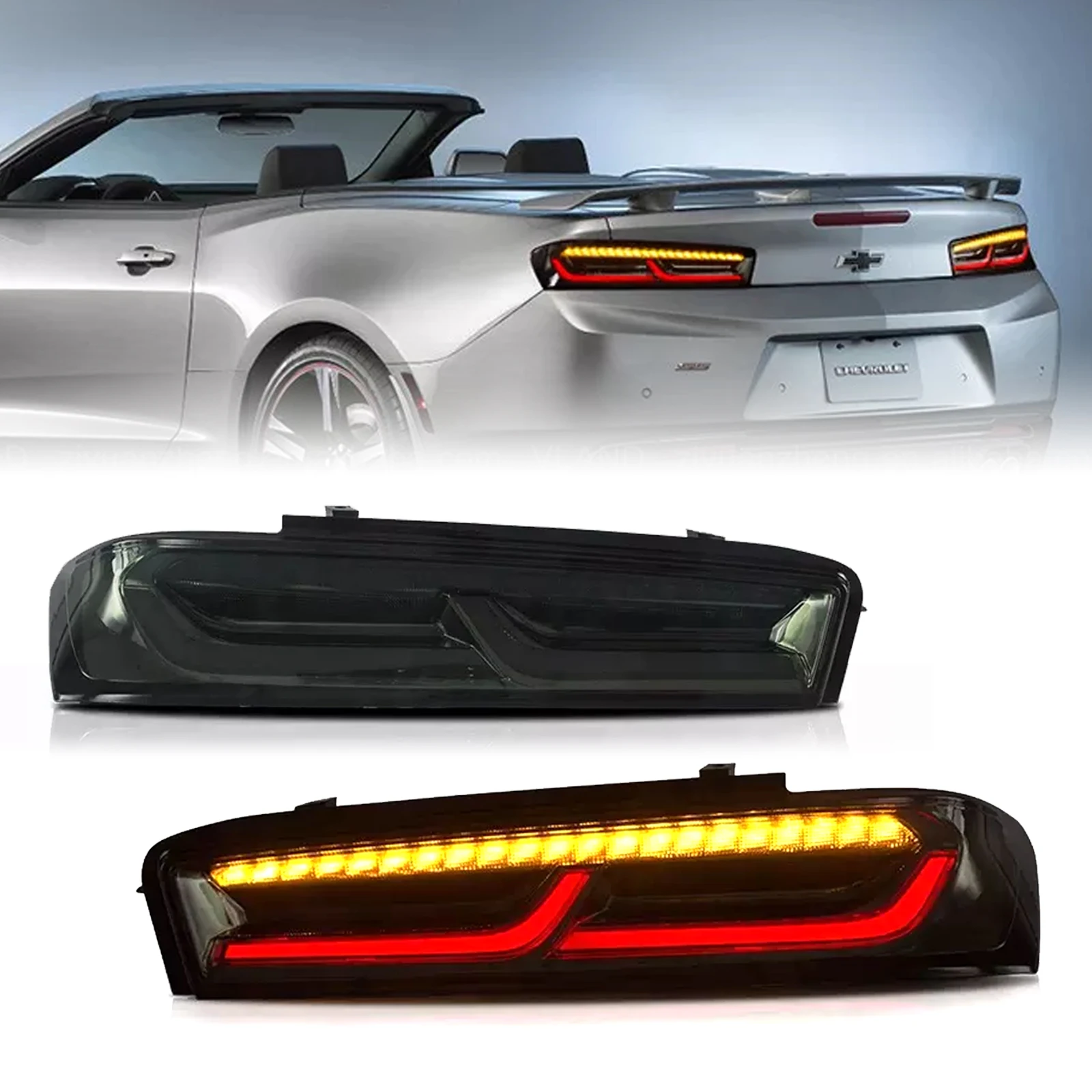 Car Parts Led Taillight Assembly Fit For Chevrolet Chevy Camaro Coupe 2016 2017 2018 Rear Tail Lamps Sequential Turn Signal
Car Parts Led Taillight Assembly Fit For Chevrolet Chevy Camaro Coupe 2016 2017 2018 Rear Tail Lamps Sequential Turn Signal