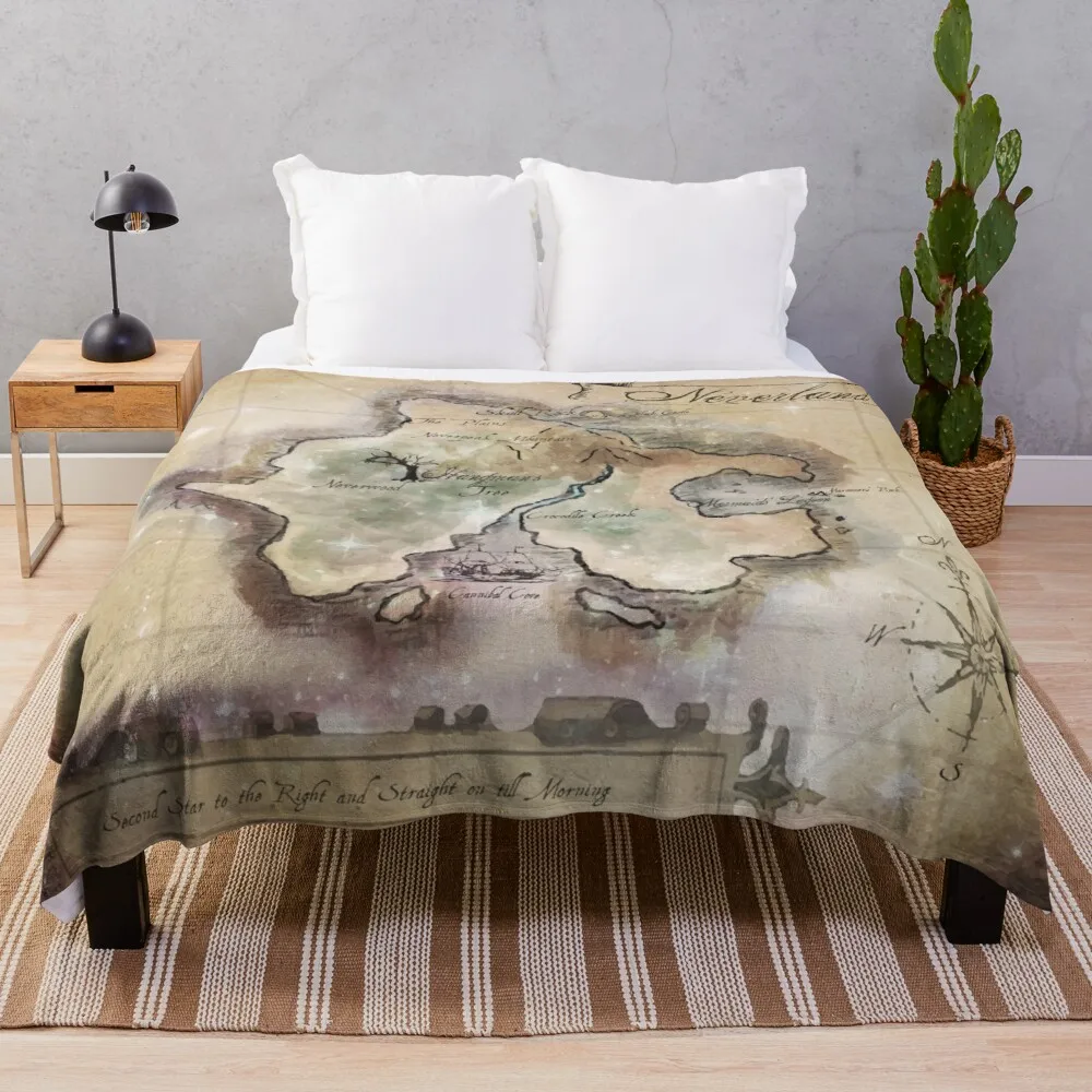 Classic Neverland Map Blanket King Size Throw Blanket sofa blanket with tassels thin blankets semi-toral blanket
Classic Neverland Map Blanket King Size Throw Blanket sofa blanket with tassels thin blankets semi-toral blanket