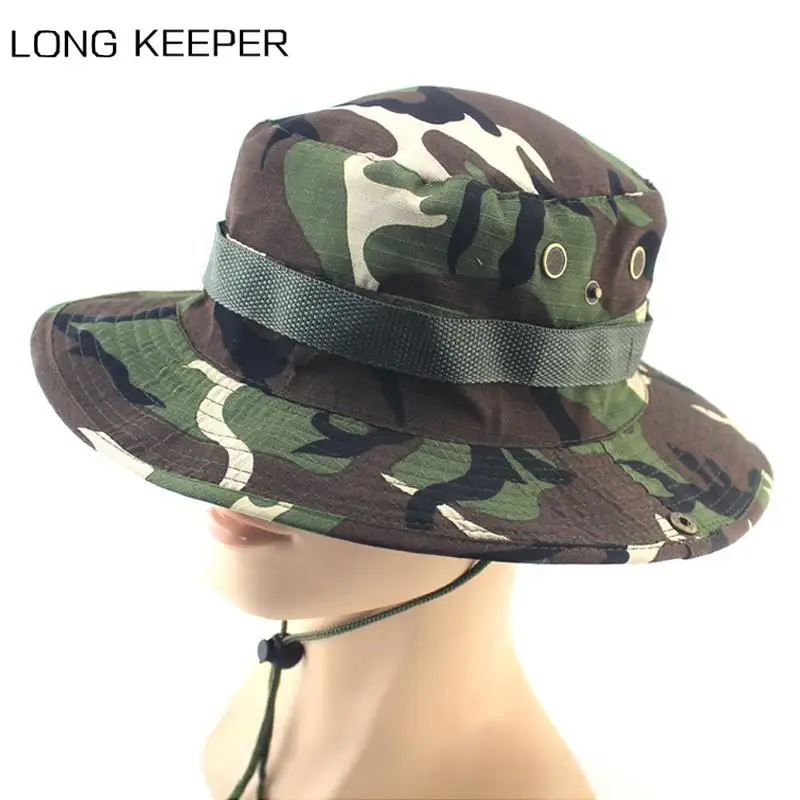 Camouflage Tactical Boonie Hats Brand Military High Quality Outdoor Casual Bucket Hat Hunting Hiking Fishing Climbing Cap
Camouflage Tactical Boonie Hats Brand Military High Quality Outdoor Casual Bucket Hat Hunting Hiking Fishing Climbing Cap