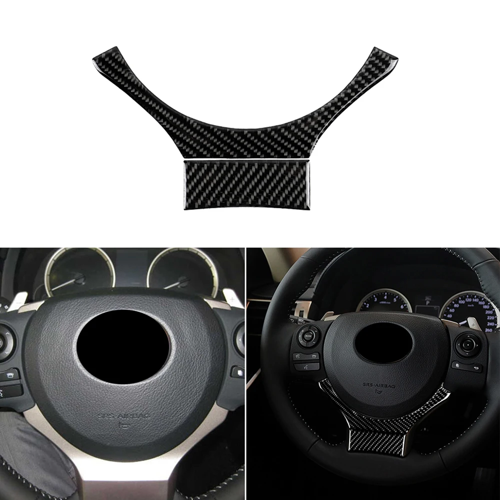 Car Carbon Fiber Steering Wheel Panel Cover Trim For LEXUS IS250 IS300 IS350 2014 2015 2016 2017 2018 Car Accessories Interiors 
Car Carbon Fiber Steering Wheel Panel Cover Trim For LEXUS IS250 IS300 IS350 2014 2015 2016 2017 2018 Car Accessories Interiors