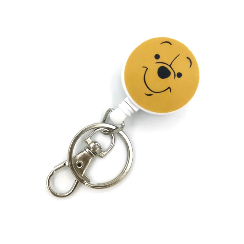 Pooh Bear Cute Card Cover Clips Badge Reel Student Nurse Exhibition Enfermera Name Clips Card ID Card Holder
Pooh Bear Cute Card Cover Clips Badge Reel Student Nurse Exhibition Enfermera Name Clips Card ID Card Holder