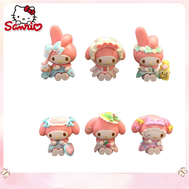 6Pcs/Set Anime Figure Sanrio My Melody Kuromi KT Cat DIY Birthday Cake Decoration Wreath Shape Ornament Christmas Collection Toy
6Pcs/Set Anime Figure Sanrio My Melody Kuromi KT Cat DIY Birthday Cake Decoration Wreath Shape Ornament Christmas Collection Toy