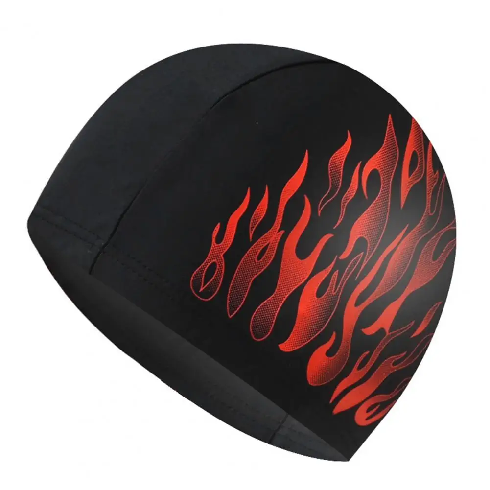 Sunscreen Tear-resistant Men Swimming Cap Nylon Cloth Flame Style Ear Protection Swimming Hat Swimming Accessories Swim Pool Hat
Sunscreen Tear-resistant Men Swimming Cap Nylon Cloth Flame Style Ear Protection Swimming Hat Swimming Accessories Swim Pool Hat