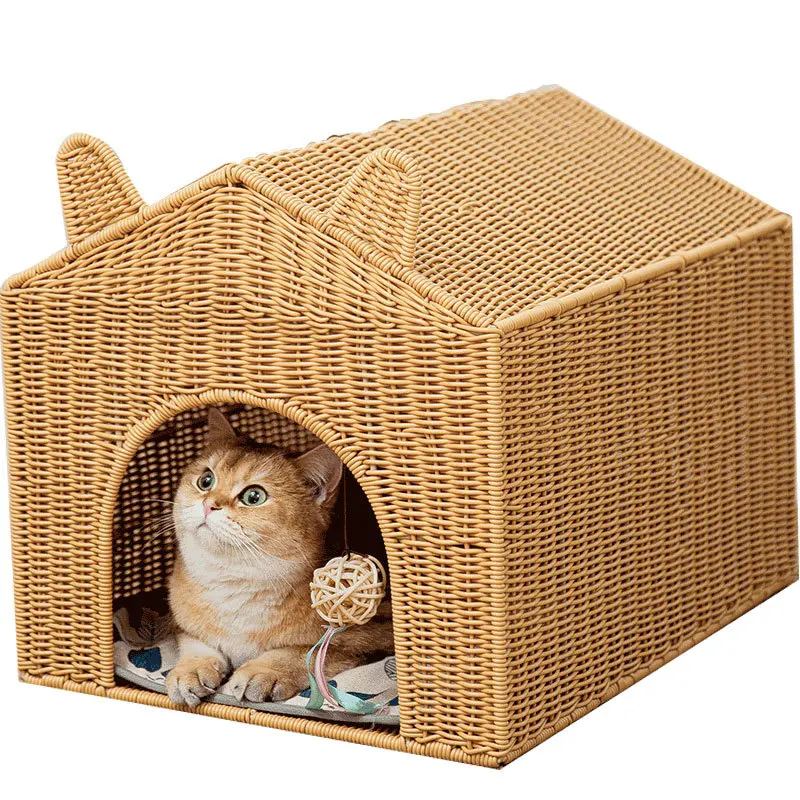Four Seasons Universal Closed Breathable Washable Hand-Woven Summer Dog Pet Cool Nest
Four Seasons Universal Closed Breathable Washable Hand-Woven Summer Dog Pet Cool Nest
