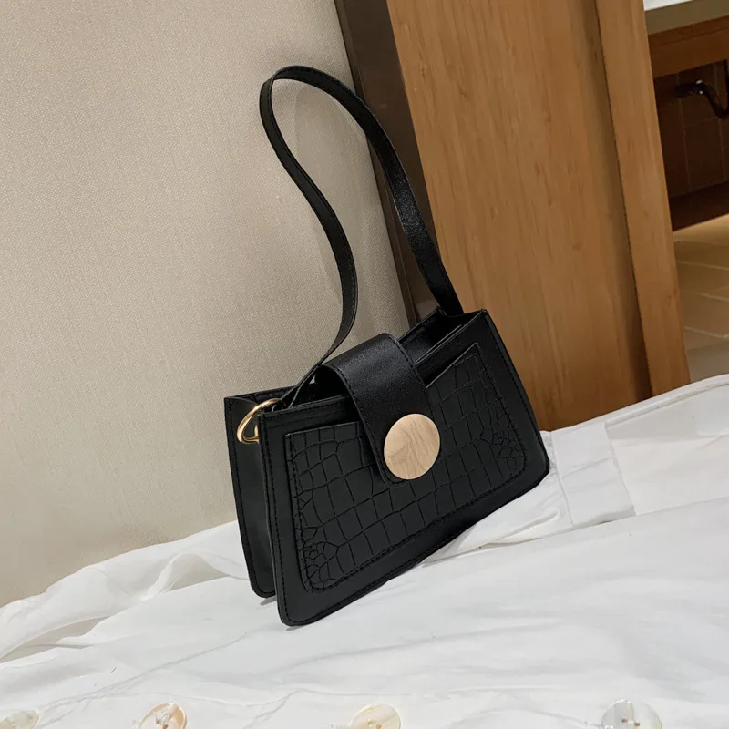 2022 PU Leather Handbag Female Shoulder Bag Fashion Ladies Armpit Bag Retro Casual Women Tote Small Clutch Dropship bolso mujer
2022 PU Leather Handbag Female Shoulder Bag Fashion Ladies Armpit Bag Retro Casual Women Tote Small Clutch Dropship bolso mujer