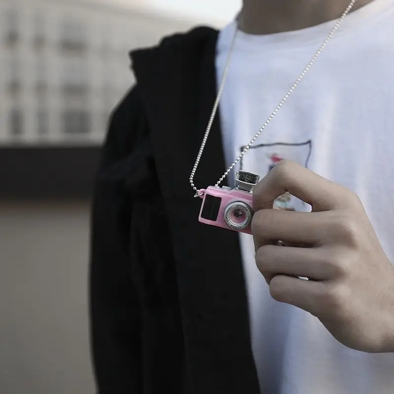 Home Kawaii Accessories Luminous Small Camera Necklace Hip-hop Popular Wear Flash Sound Pendant Gadget Miniature Desk Accessorie
Home Kawaii Accessories Luminous Small Camera Necklace Hip-hop Popular Wear Flash Sound Pendant Gadget Miniature Desk Accessorie