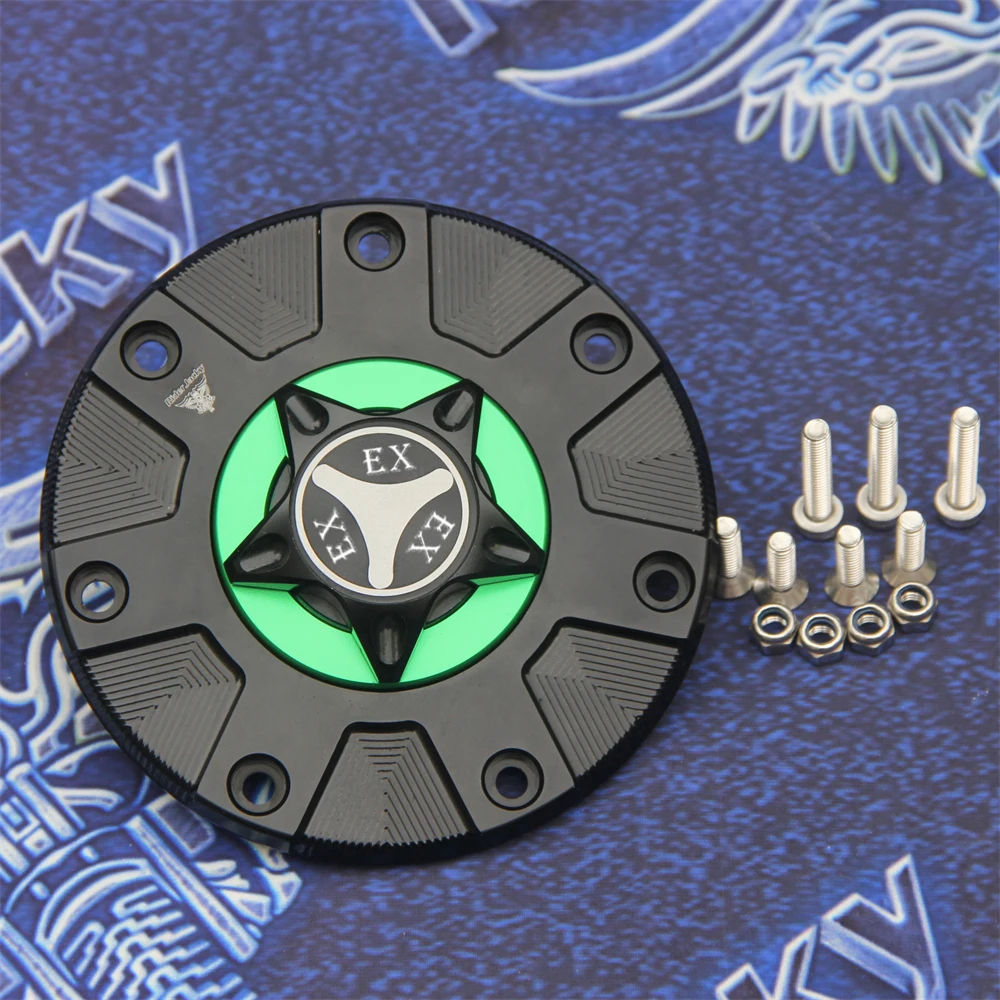 Алюминиевая крышка для бензобака мотоцикла без ключа CNC для Kawasaki EX 500 EX500 1987-2001 (1998 1999 2000
Алюминиевая крышка для бензобака мотоцикла без ключа CNC для Kawasaki EX 500 EX500 1987-2001 (1998 1999 2000