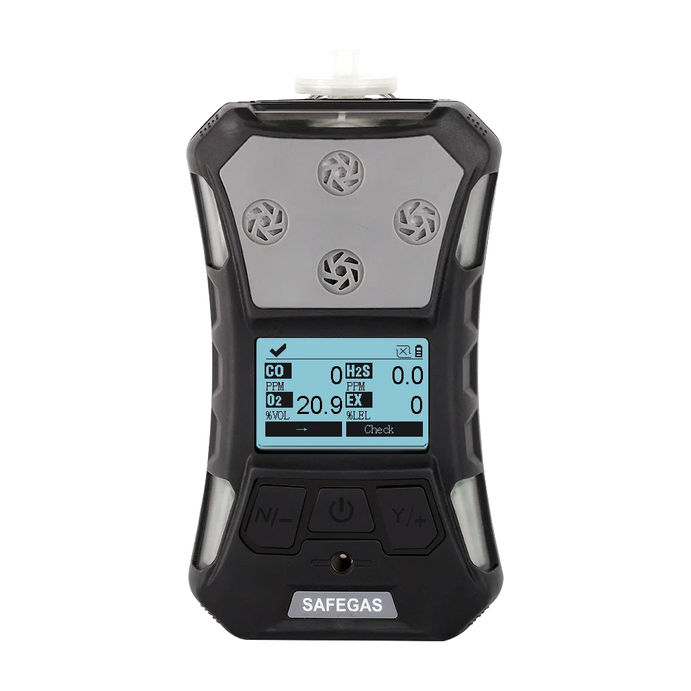 IECEX ATEX certificated Handheld 5 in 1 Multi Gas Leak Detector For Coal Mines H2S CO CO2 O2 LEL Gas Meter
IECEX ATEX certificated Handheld 5 in 1 Multi Gas Leak Detector For Coal Mines H2S CO CO2 O2 LEL Gas Meter