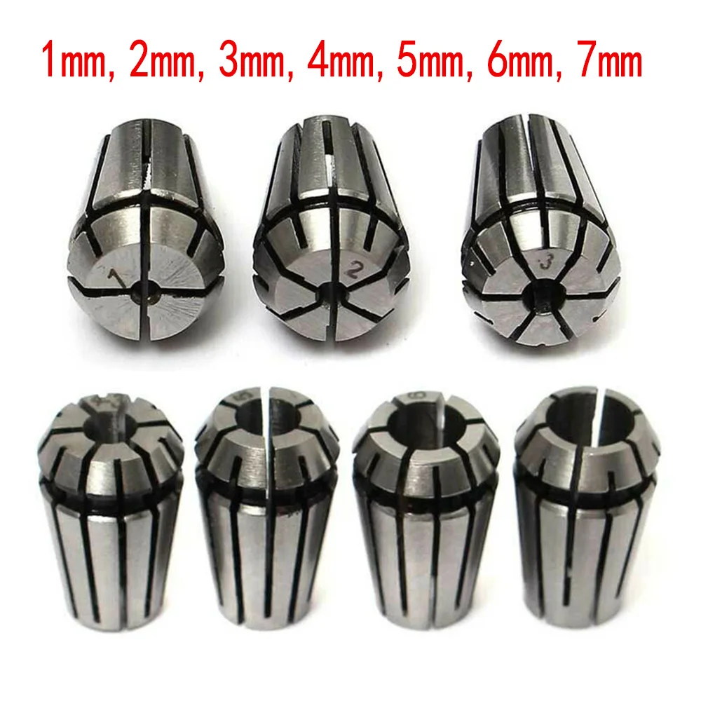 7Pcs ER11 Collet Chuck CNC Spring 45 Carbon Steel Accessory Boring Engraving Machine Lathe Milling Replacement
7Pcs ER11 Collet Chuck CNC Spring 45 Carbon Steel Accessory Boring Engraving Machine Lathe Milling Replacement