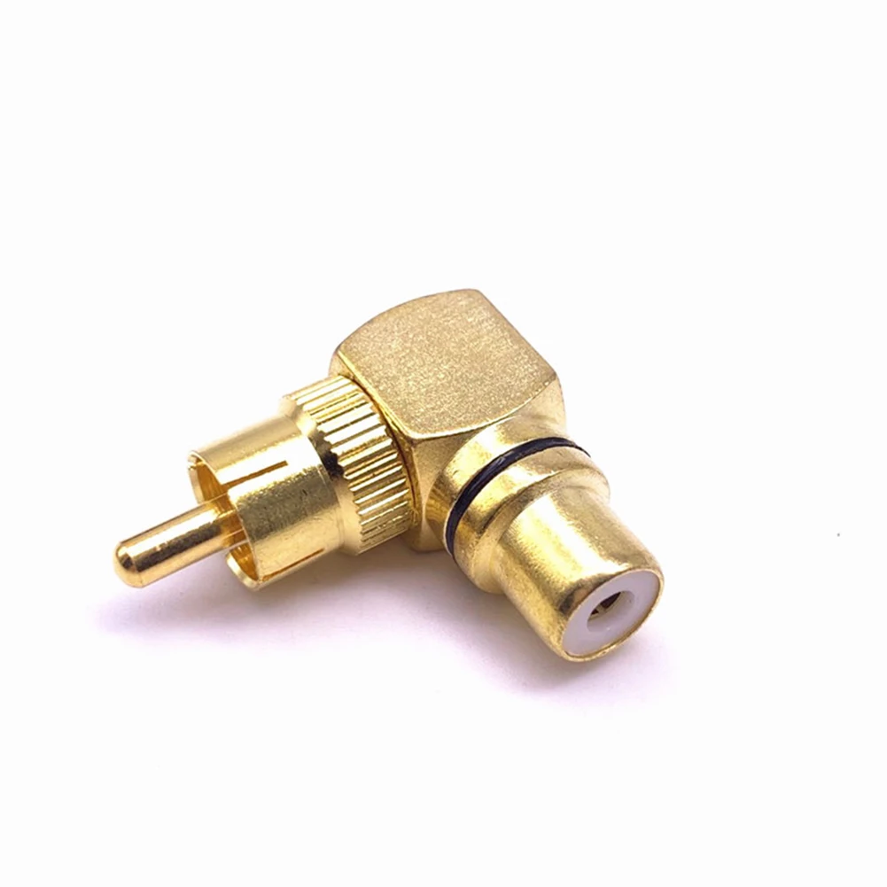 1pc Metal L-shaped Lotus RCA Right Angle Connector Plug Male To Female Elbow Full Copper 90Degree Elbow Audio Degree Adapter
1pc Metal L-shaped Lotus RCA Right Angle Connector Plug Male To Female Elbow Full Copper 90Degree Elbow Audio Degree Adapter
