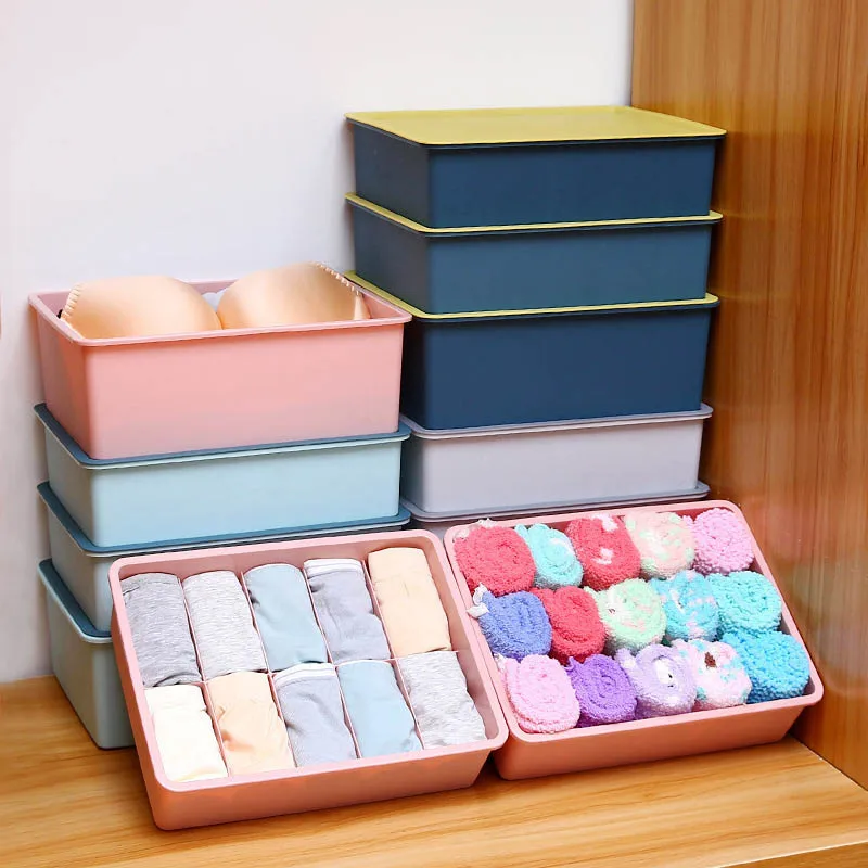 Dustproof Multipurpose 1Pcs Underwear Organizer No Grids/10 Grids/15 Grids 4Colors for Household With Lid Storage Box PP
Dustproof Multipurpose 1Pcs Underwear Organizer No Grids/10 Grids/15 Grids 4Colors for Household With Lid Storage Box PP
