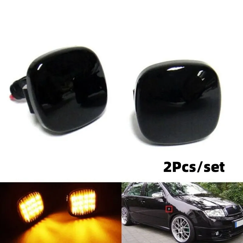 2Pcs/Set Car LED Leaf Board Turn Signal Light Auto Side Indicator LED Repeater Light for Skoda Volkswagen SEAT
2Pcs/Set Car LED Leaf Board Turn Signal Light Auto Side Indicator LED Repeater Light for Skoda Volkswagen SEAT