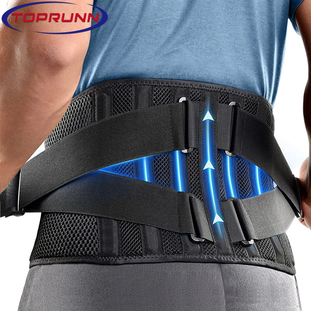 Air Mesh Back Brace, Lower Back Pain Relief with 7 Stays,Adjustable Back Support Belt,Anti-skid Lumbar Support for Sciatica
Air Mesh Back Brace, Lower Back Pain Relief with 7 Stays,Adjustable Back Support Belt,Anti-skid Lumbar Support for Sciatica