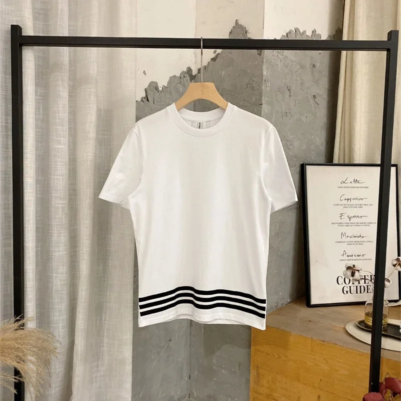 Стильная модель, летний спортивный тренд, Повседневная хлопковая Футболка с тремя лямками и коротким рукавом, для мужчин и женщин
Стильная модель, летний спортивный тренд, Повседневная хлопковая Футболка с тремя лямками и коротким рукавом, для мужчин и женщин