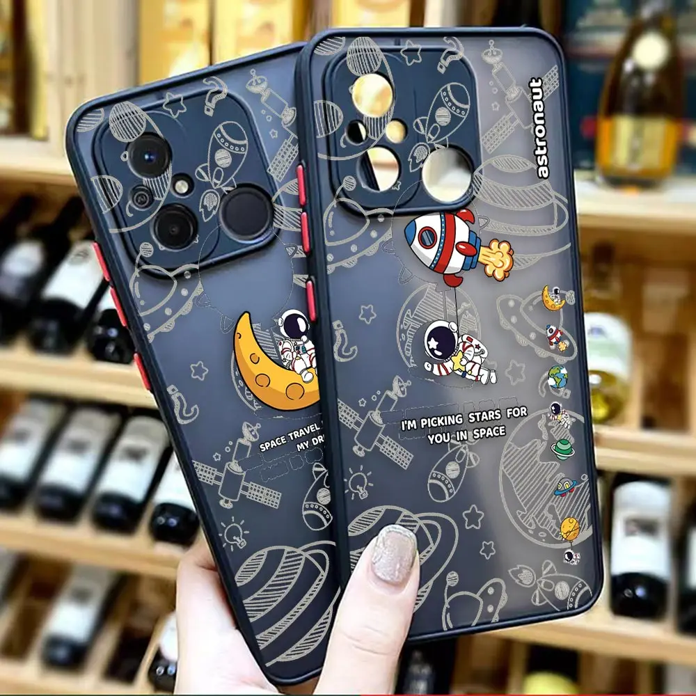 Matte Phone Case for Redmi A1 K50 K40 GAMING K30 K20 10X 10C 10 9C 9T 9A 9 8 7 PRO 4G 5G Case Funda Cartoon Cute Astronaut Space
Matte Phone Case for Redmi A1 K50 K40 GAMING K30 K20 10X 10C 10 9C 9T 9A 9 8 7 PRO 4G 5G Case Funda Cartoon Cute Astronaut Space