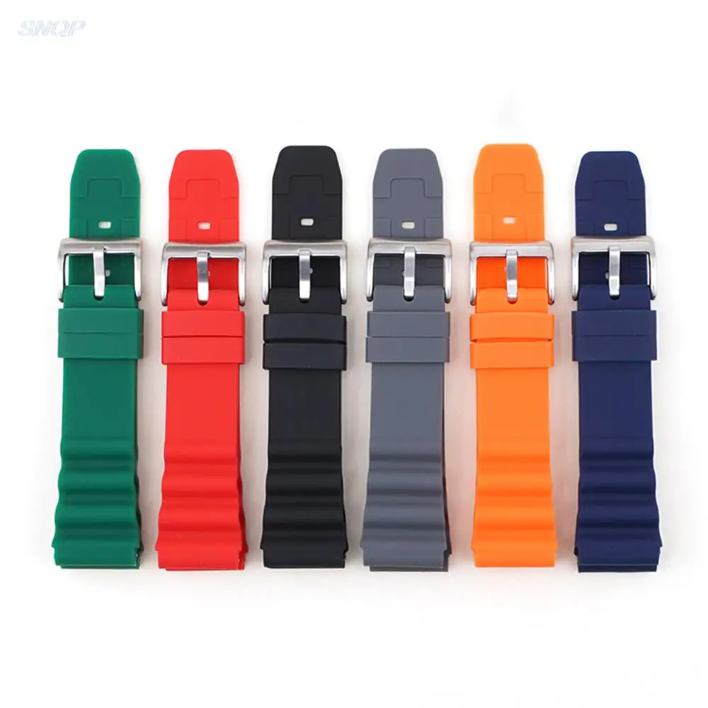 20mm 22mm Silicone Diving Watch Strap Men Sport Waterproof Wrist Band Bracelet Watchband Accessories for Seiko SKX007 SRP777J1
20mm 22mm Silicone Diving Watch Strap Men Sport Waterproof Wrist Band Bracelet Watchband Accessories for Seiko SKX007 SRP777J1