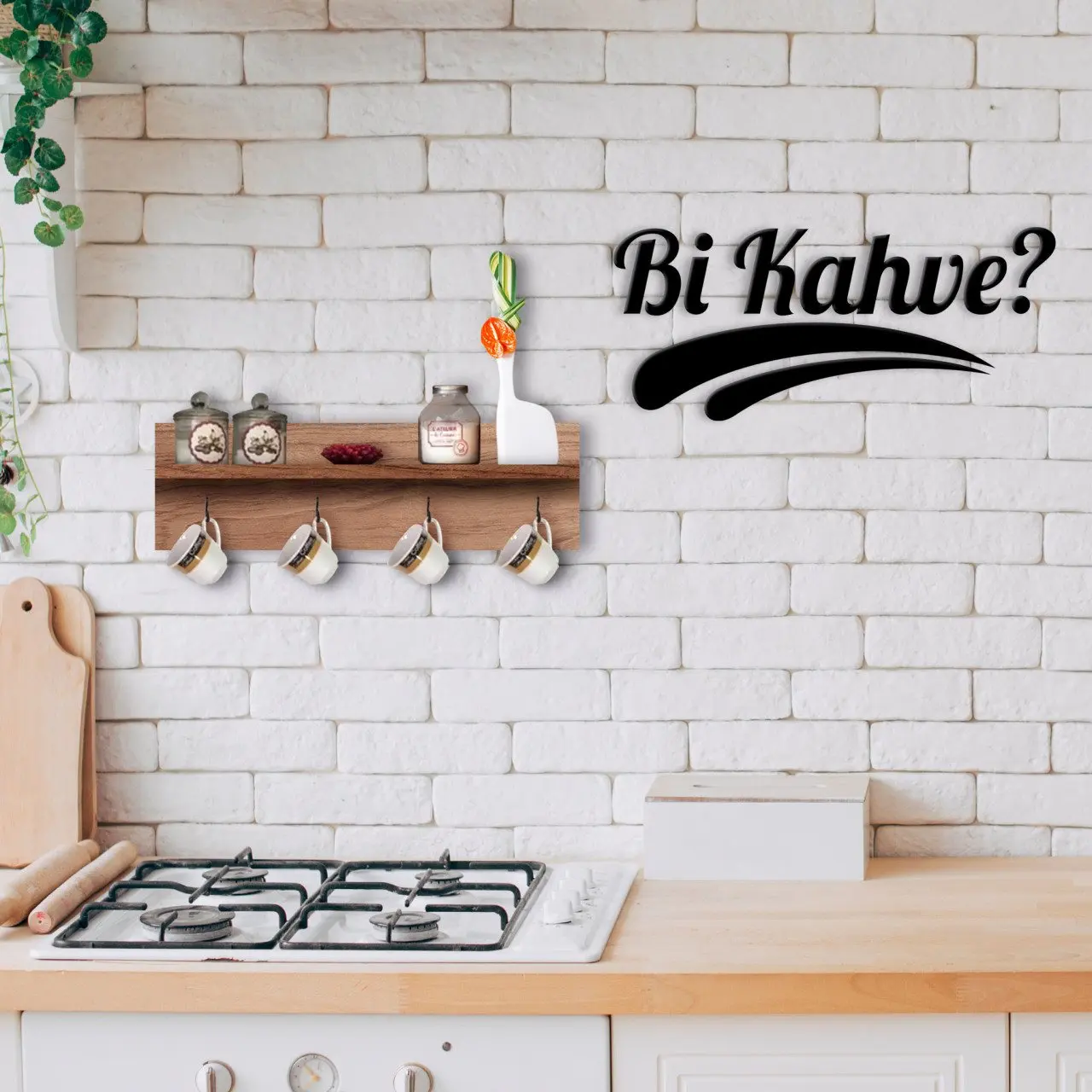 BK домашние полки из натурального дерева, Декоративная вешалка для чашек и настенная кофейная стена Bi, сувенир-1
BK домашние полки из натурального дерева, Декоративная вешалка для чашек и настенная кофейная стена Bi, сувенир-1