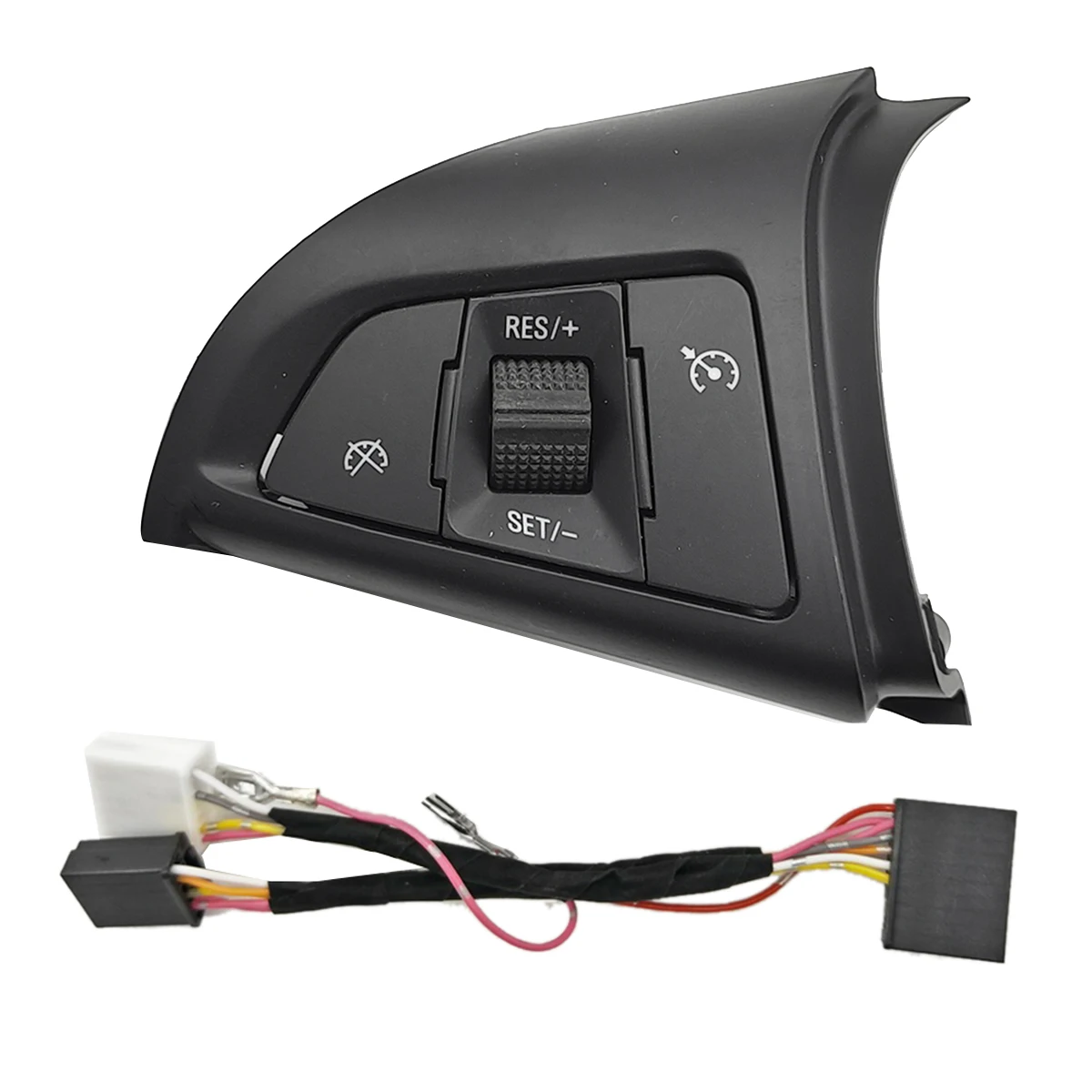 96892140 Left Speed Cruise Control Switch for Chevrolet Cruze Malibu 2009 -2014 Steering Wheel Button with Wire Harness
96892140 Left Speed Cruise Control Switch for Chevrolet Cruze Malibu 2009 -2014 Steering Wheel Button with Wire Harness