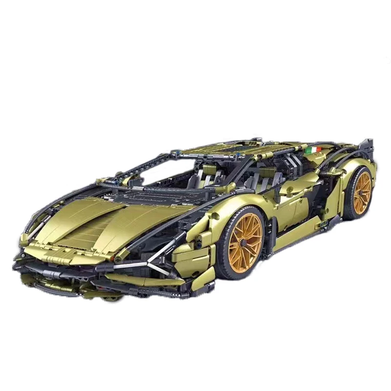 Stock Technical Car Champagne Lamborghinied Sian FKP 37 Bricks Set Compatible with 42115 Building Blocks Toys for Kids Gifts
Stock Technical Car Champagne Lamborghinied Sian FKP 37 Bricks Set Compatible with 42115 Building Blocks Toys for Kids Gifts