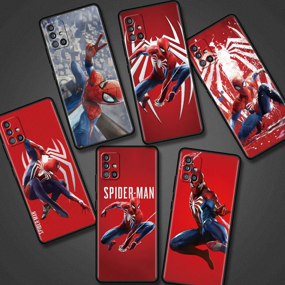 Marvel Hero Spider-Man Phone Case for Samsung Galaxy A12 A51 A52 A71 A21s A32 A31 A02s A72 A41 A11 A02 A03 A13 5G Cover Coque
Marvel Hero Spider-Man Phone Case for Samsung Galaxy A12 A51 A52 A71 A21s A32 A31 A02s A72 A41 A11 A02 A03 A13 5G Cover Coque