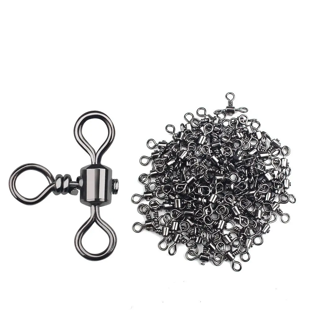 20Pcs/Pack Hot Splitter Trident Srolling Cross Line Fishhook Connector 3 Way Bearing Swivel T-shape Fishing Swivels
20Pcs/Pack Hot Splitter Trident Srolling Cross Line Fishhook Connector 3 Way Bearing Swivel T-shape Fishing Swivels