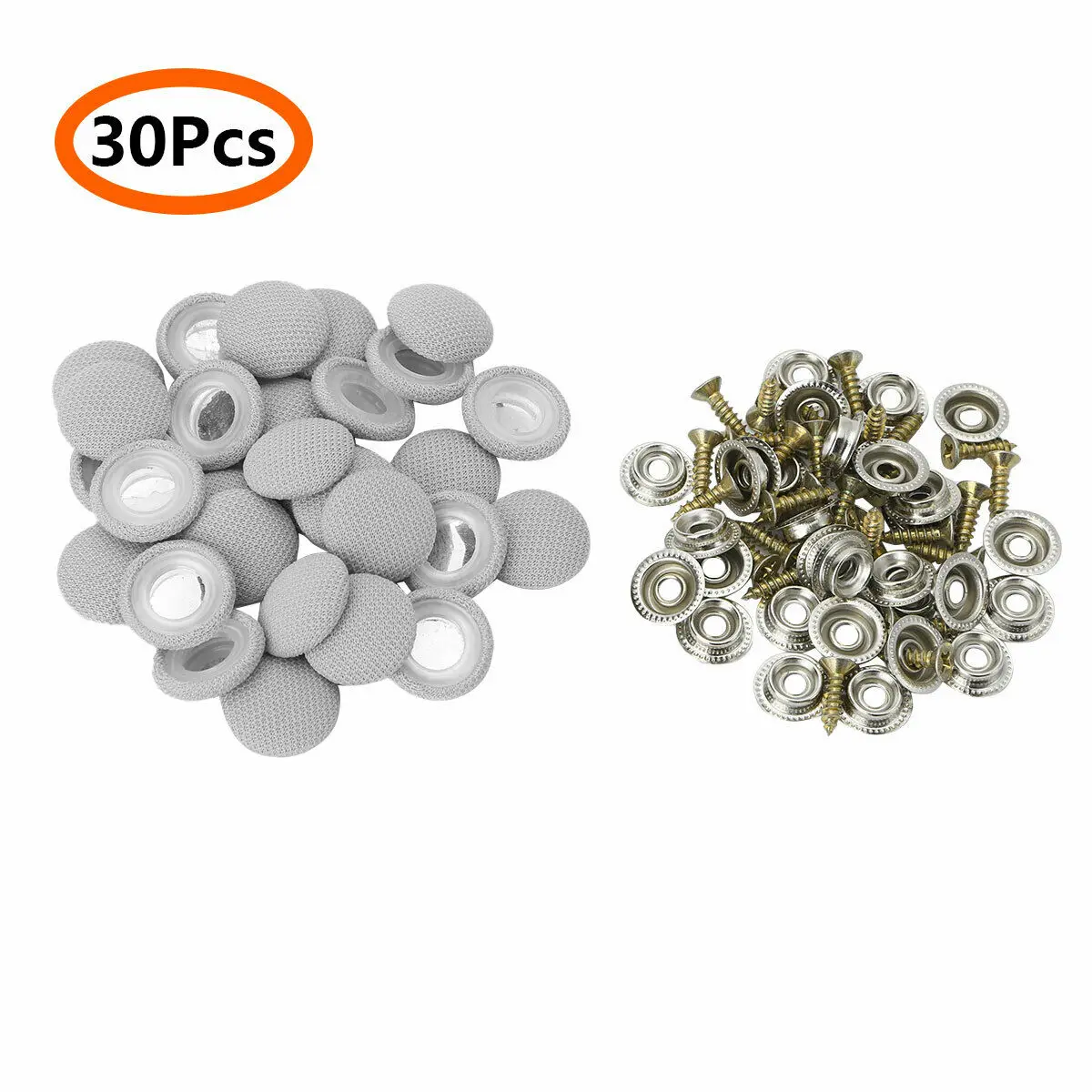 30Pcs Car Roof Buckles Car Interior Ceiling Cloth Fixing Screw Cap Roof Snap Rivets Retainer Automotive Headliner Repair Button
30Pcs Car Roof Buckles Car Interior Ceiling Cloth Fixing Screw Cap Roof Snap Rivets Retainer Automotive Headliner Repair Button