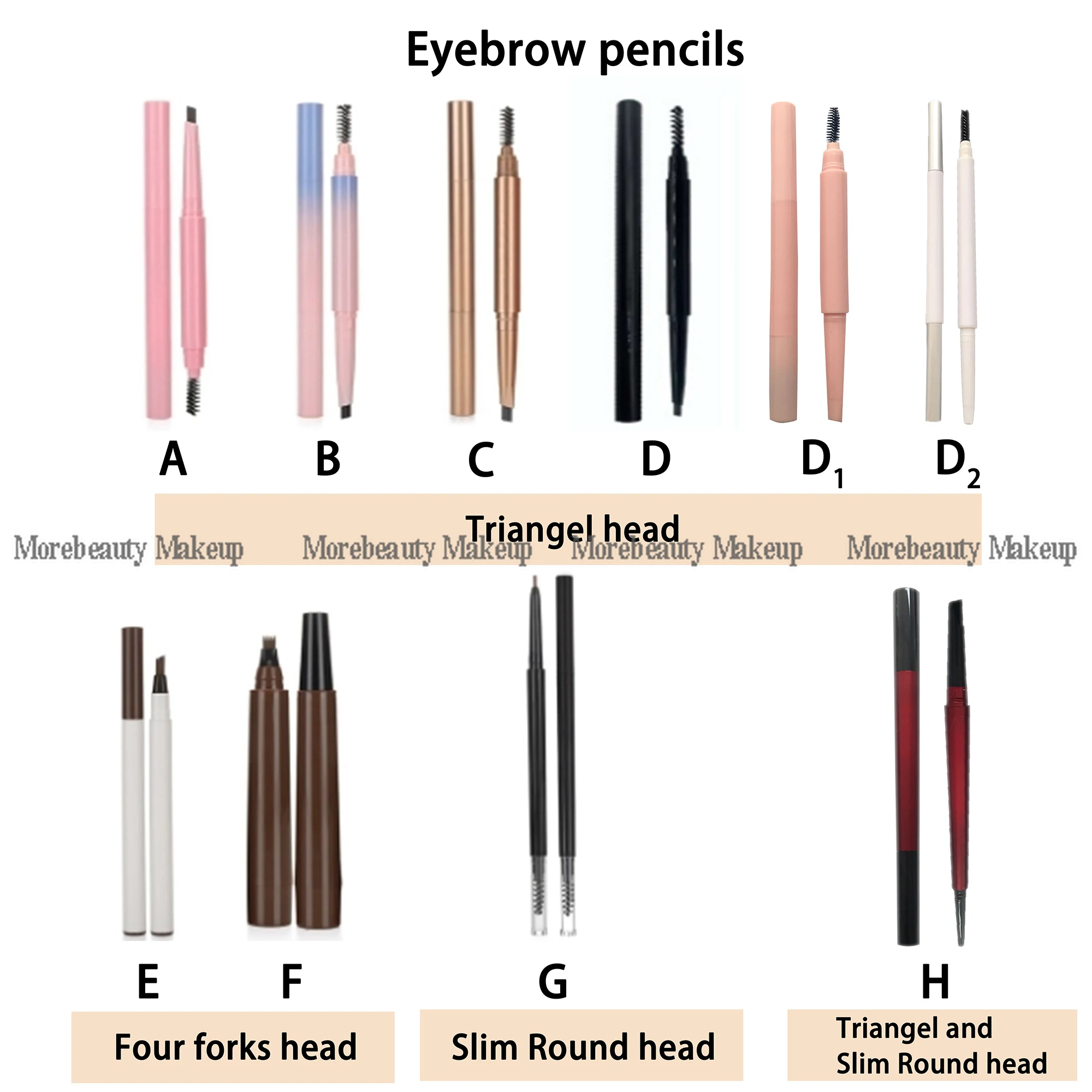 FEDEX DHL Natural Makeup Double Head Super Fine Eyebrow Pencil Waterproof Eyes Black Brown Make Rotatable Up Pen Private Label
FEDEX DHL Natural Makeup Double Head Super Fine Eyebrow Pencil Waterproof Eyes Black Brown Make Rotatable Up Pen Private Label