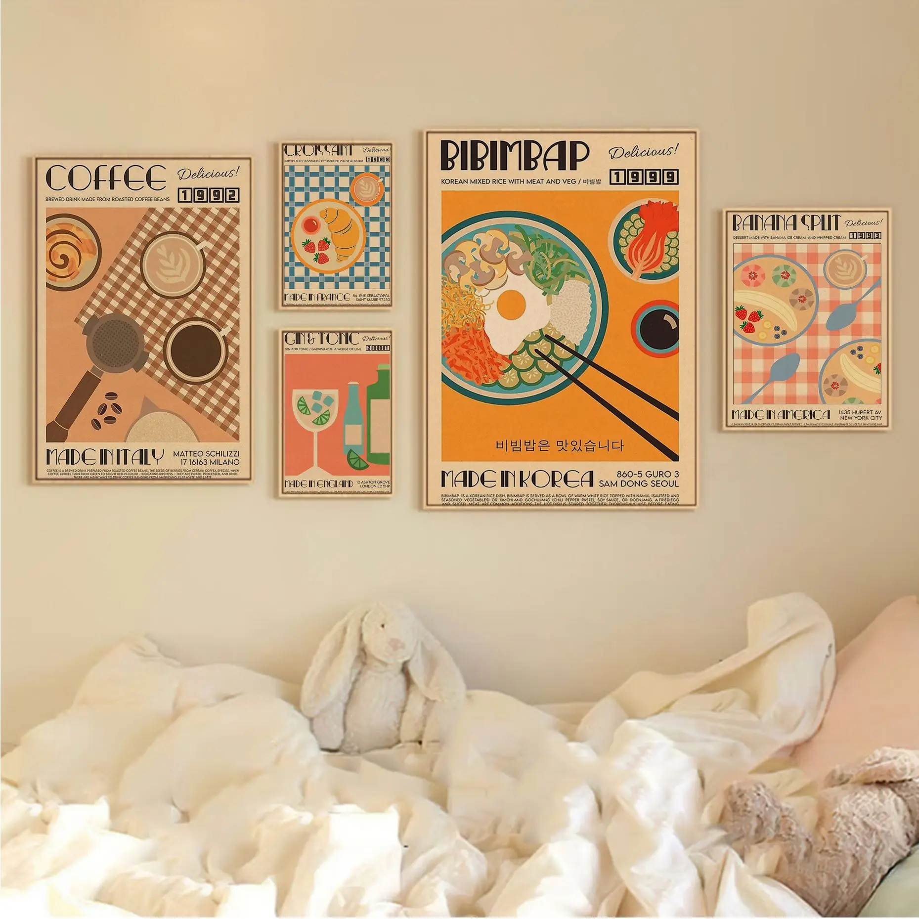 Japanese Korean Foods Drinks Rum Ramen Cartoon Poster Kraft Paper Vintage Poster Wall Art Painting Study Decor Art Wall Stickers
Japanese Korean Foods Drinks Rum Ramen Cartoon Poster Kraft Paper Vintage Poster Wall Art Painting Study Decor Art Wall Stickers
