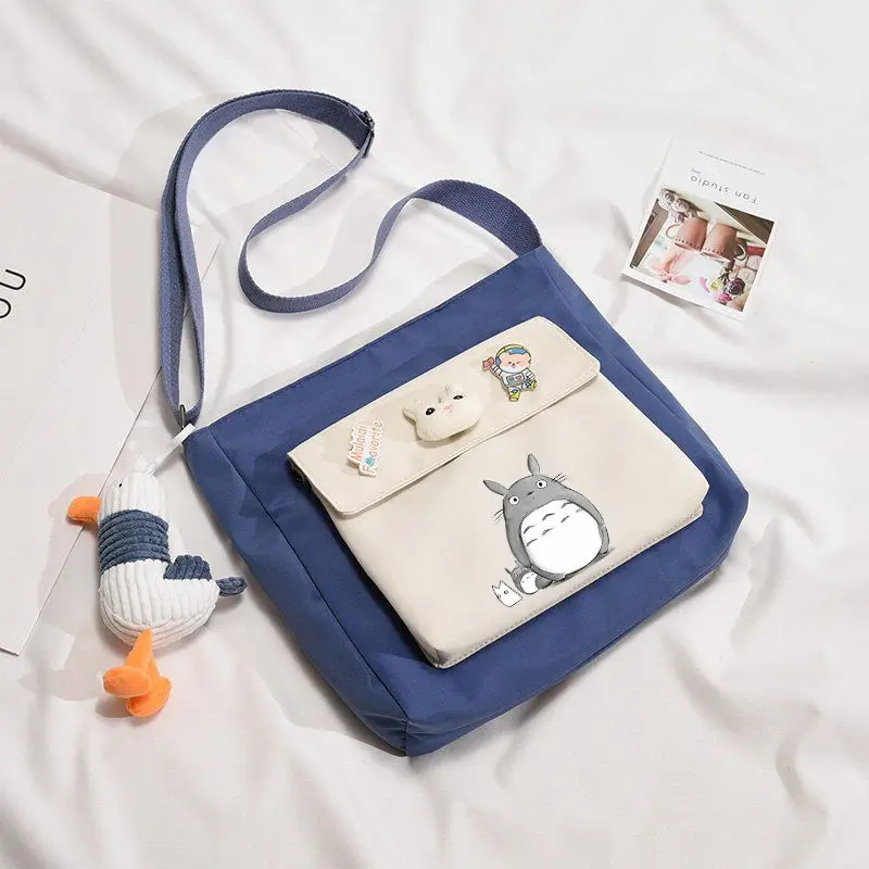 Ghibli Totoro Preppy Style Cute Girl Canvas Bag Tote Bags Bags for Women Handbags Crossbody Bags Shoulder Bag Messenger Bag
Ghibli Totoro Preppy Style Cute Girl Canvas Bag Tote Bags Bags for Women Handbags Crossbody Bags Shoulder Bag Messenger Bag