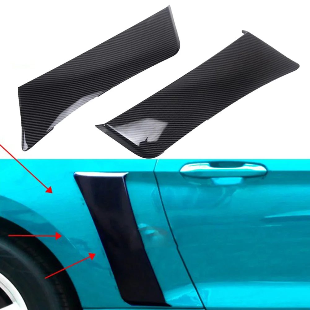 2 X Carbon Fiber Rear Fender Side Scoop Vents Trim Rear Mudguard Trim For Ford Mustang 2015-2020 Anti-collision Adhesive Deco
2 X Carbon Fiber Rear Fender Side Scoop Vents Trim Rear Mudguard Trim For Ford Mustang 2015-2020 Anti-collision Adhesive Deco