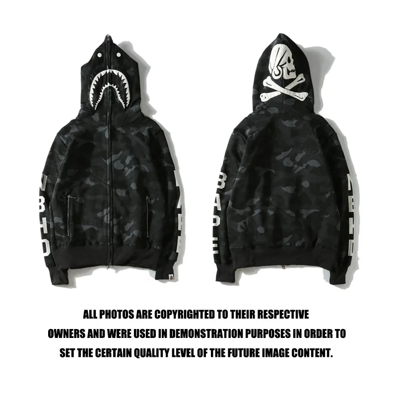 Winter Keep warm Men Women Hoodies Jackets Couples Zipper Cardigan Cotton Coats Shark Head Sweatshirt
Winter Keep warm Men Women Hoodies Jackets Couples Zipper Cardigan Cotton Coats Shark Head Sweatshirt