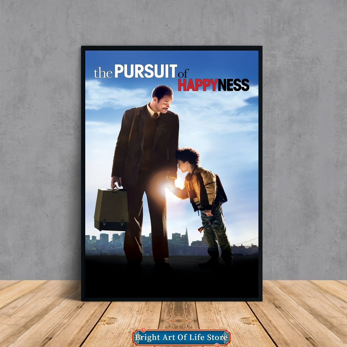 The Pursuit of Happyness (2006) Movie Poster Star Photo Cover Photo Print Apartment Home Decor Wall Painting (No Frame)
The Pursuit of Happyness (2006) Movie Poster Star Photo Cover Photo Print Apartment Home Decor Wall Painting (No Frame)