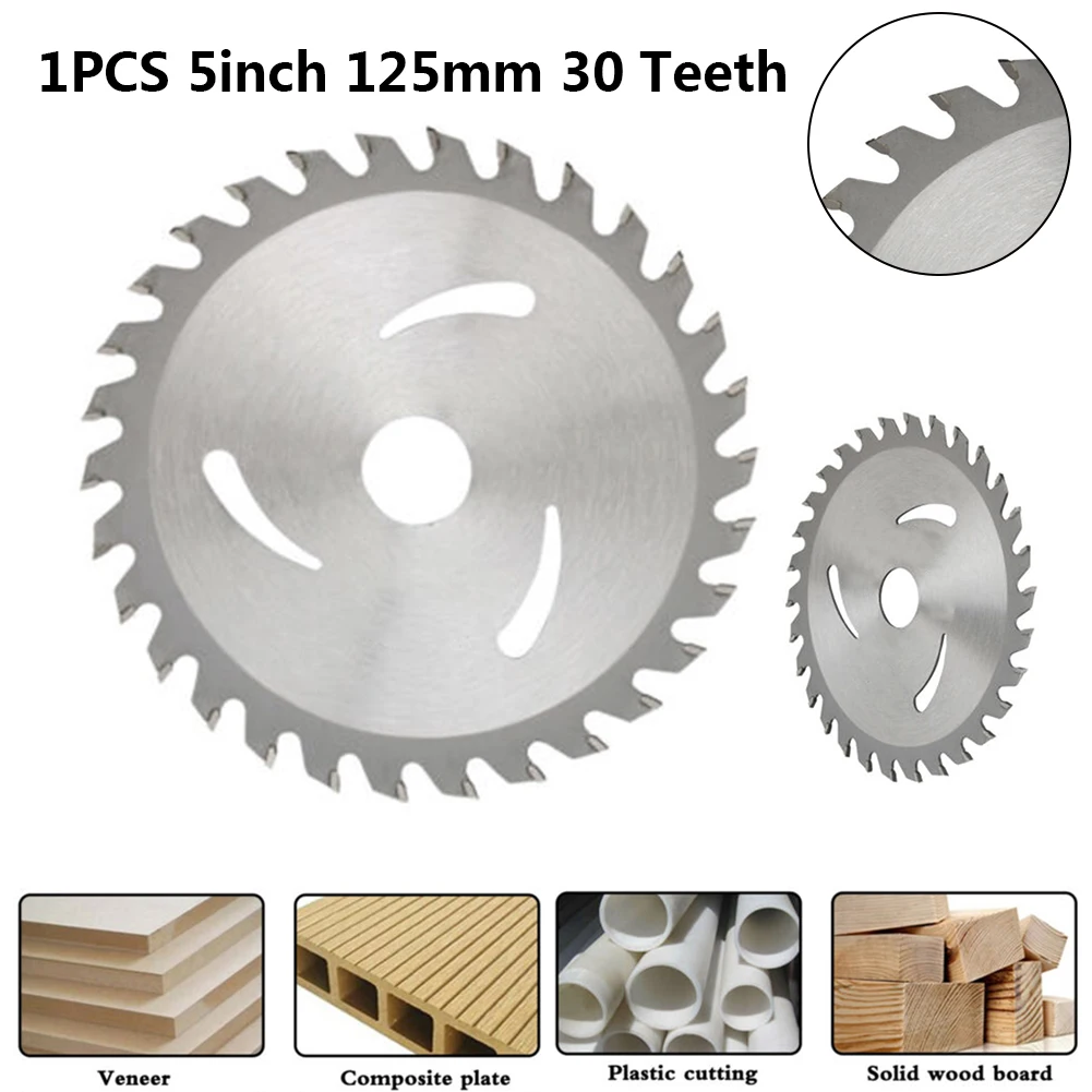 5inch 125mm Circular Saw Blades Wood Cutting Disc 30Teeth 20mm Bore Carbide Cutting Disc Woodworking Saw Blade Wheel Disc
5inch 125mm Circular Saw Blades Wood Cutting Disc 30Teeth 20mm Bore Carbide Cutting Disc Woodworking Saw Blade Wheel Disc