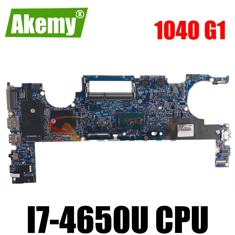 AKemy760278-001 760278-501 760278-601 for HP EliteBook 1040 G1 48.4LU22.021 48.4LU22.011 Laptop motherboard with i7-4650U
AKemy760278-001 760278-501 760278-601 for HP EliteBook 1040 G1 48.4LU22.021 48.4LU22.011 Laptop motherboard with i7-4650U